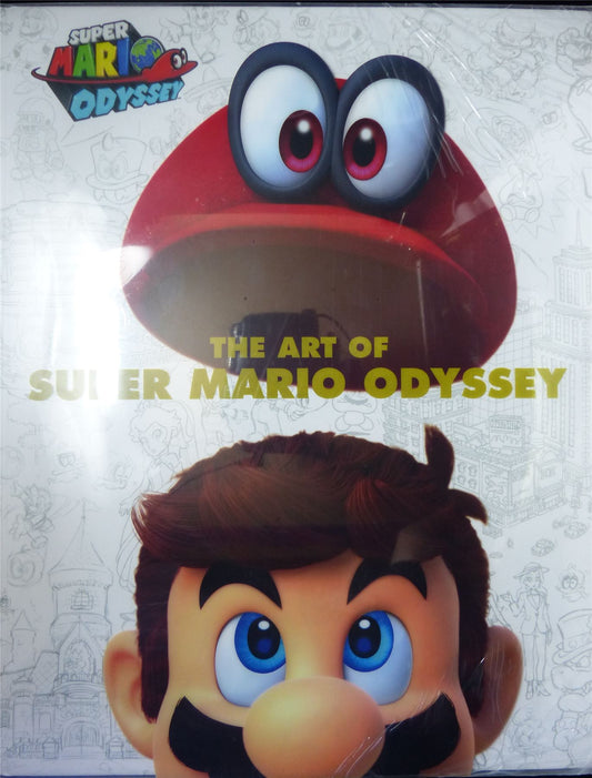 SUPER Mario Odyssey: The Art of - Dark Horse Art Book Hardback #10V