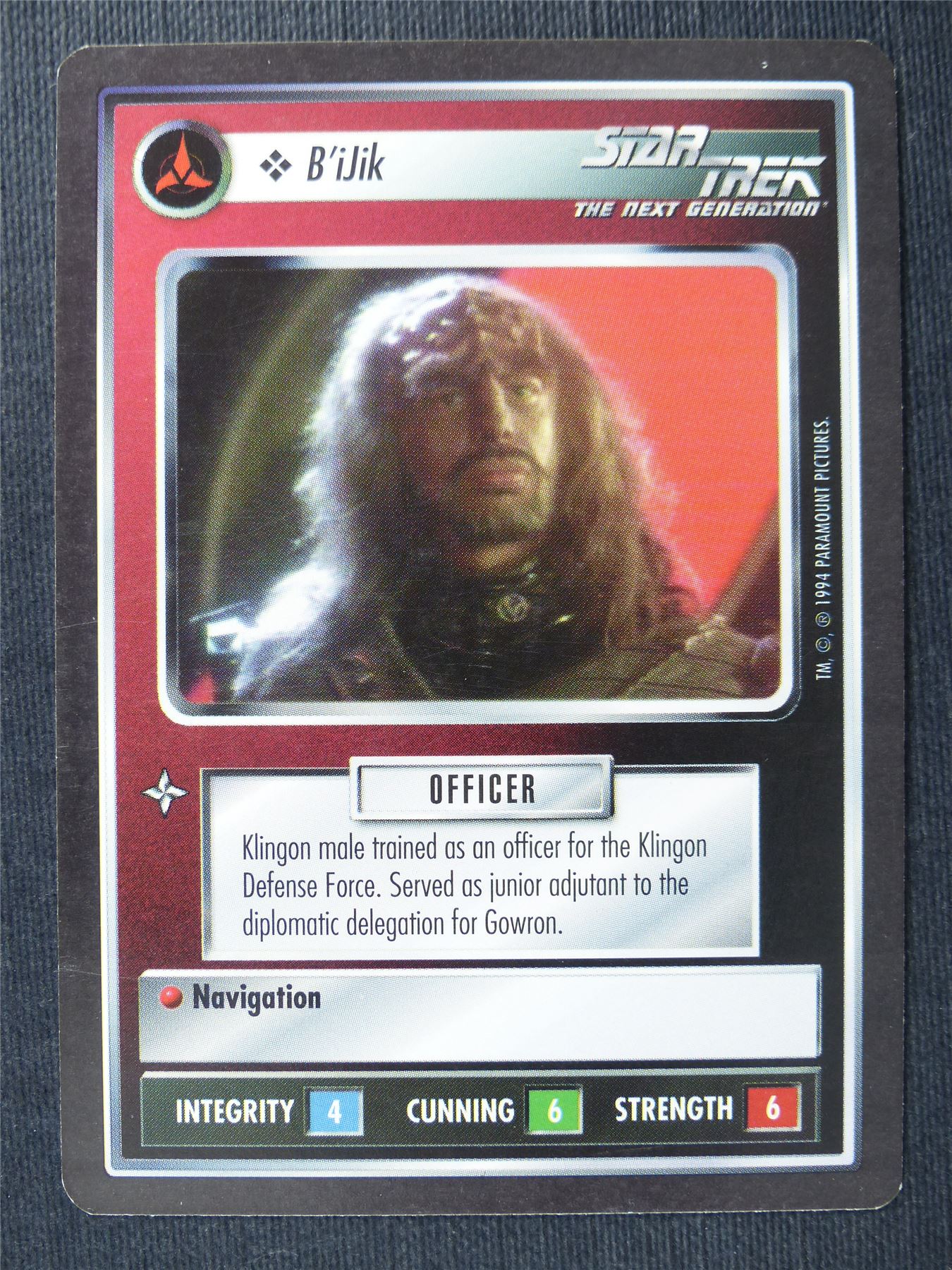 B'iJik - NG - Star Trek Cards #SA