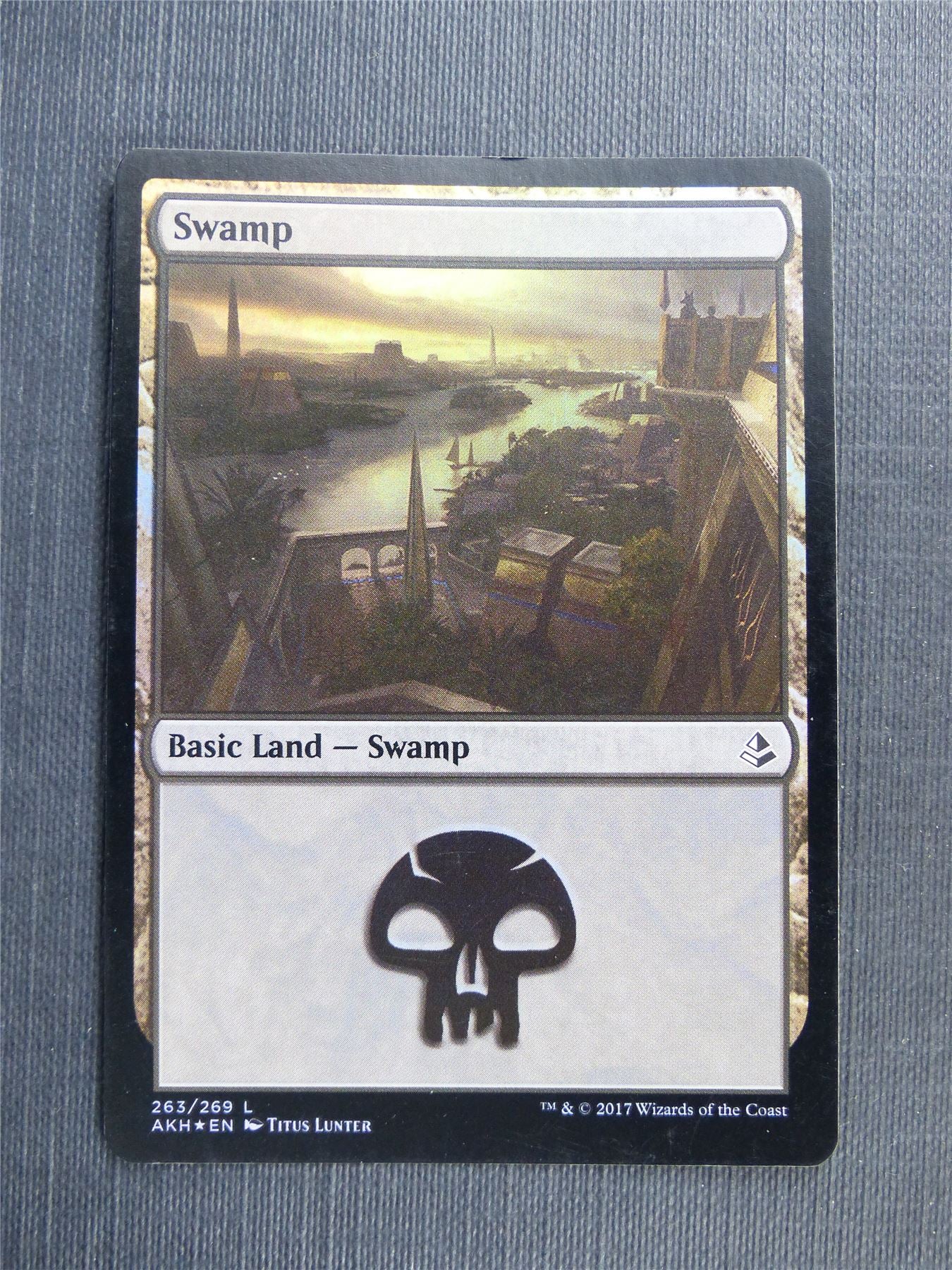 Swamp 263/269 Foil - Mtg Magic Cards #53O