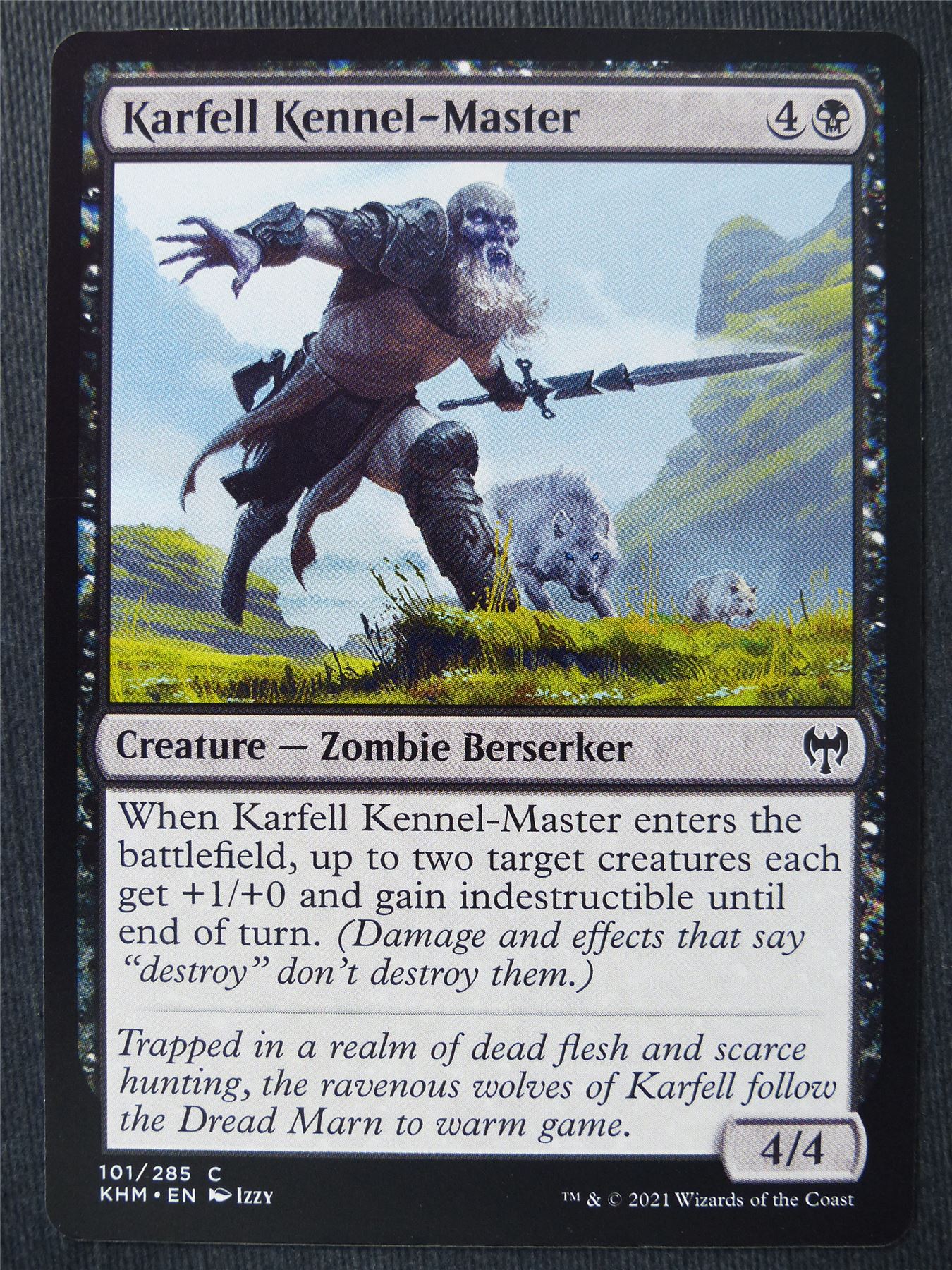 Karfell Kennel-Master - Mtg Magic Cards #2R