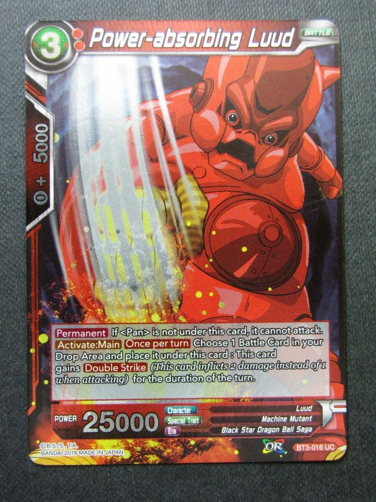 Power-Absorbing Luud UC Foil - Dragon Ball Super Cards #UB