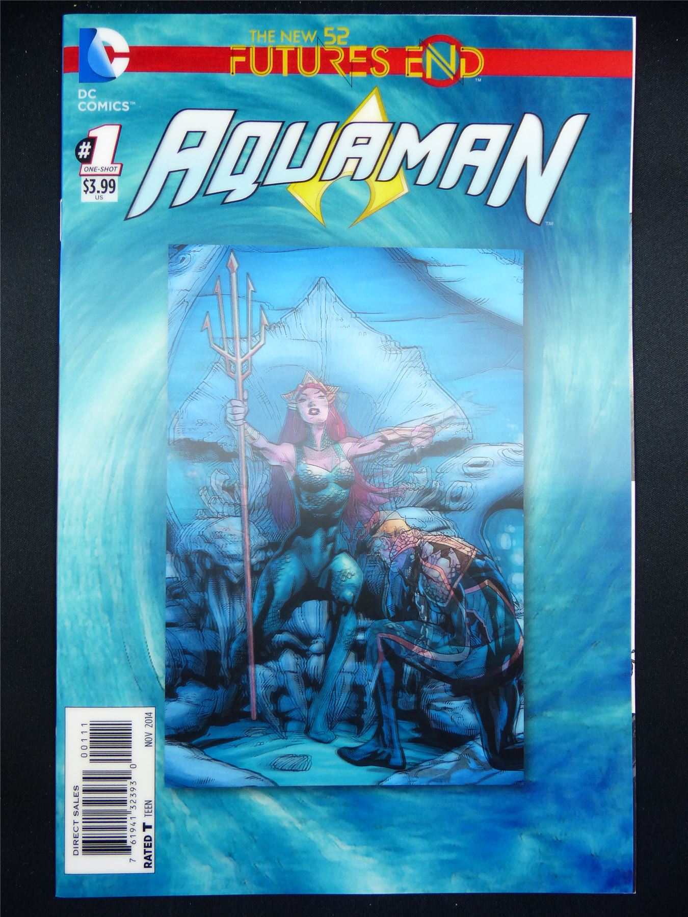 AQUAMAN: Futures End #1 Lenticular cvr - DC Comics #M2