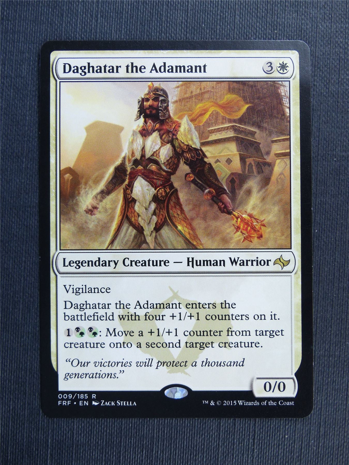 Daghatar the Adamant - Mtg Magic Cards #38M