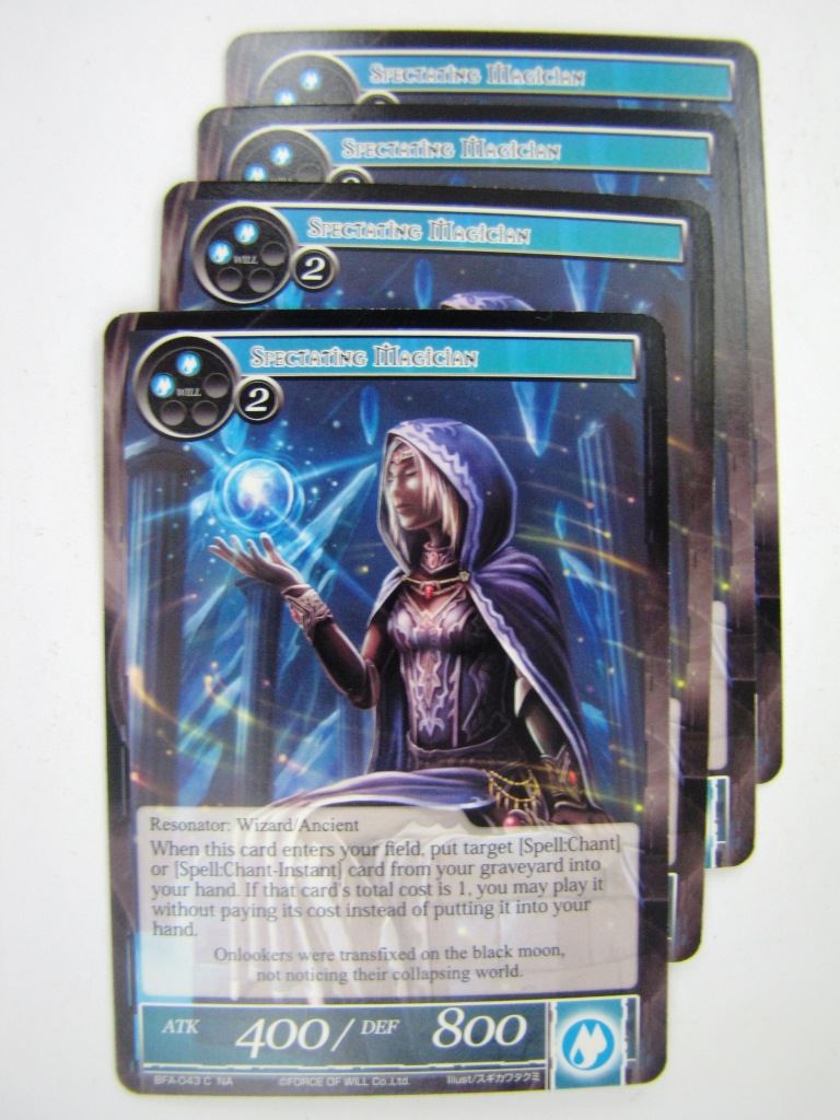 Force Of Will Cards: SPECTATING MAGICIAN x4 # 13C29