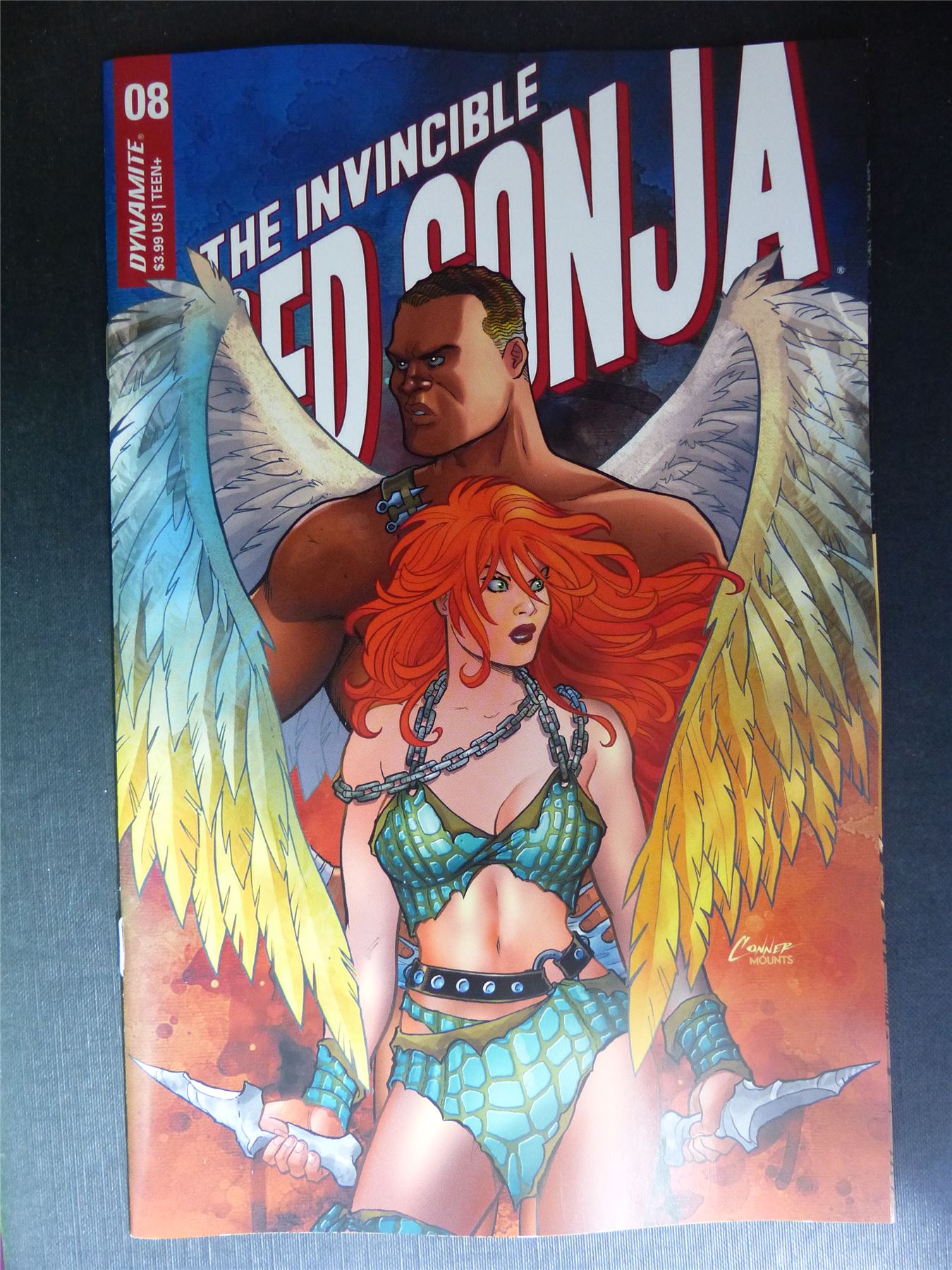 Invincible RED Sonja #8 cvr A - Mar 2022 - Dynamite Comic #8JN