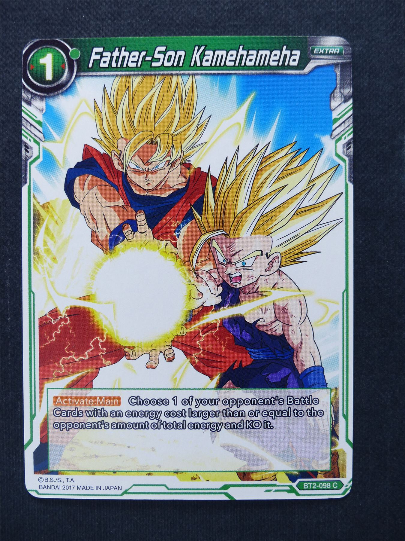 Father-Son Kamehameha - Dragon Ball Super Cards #XA