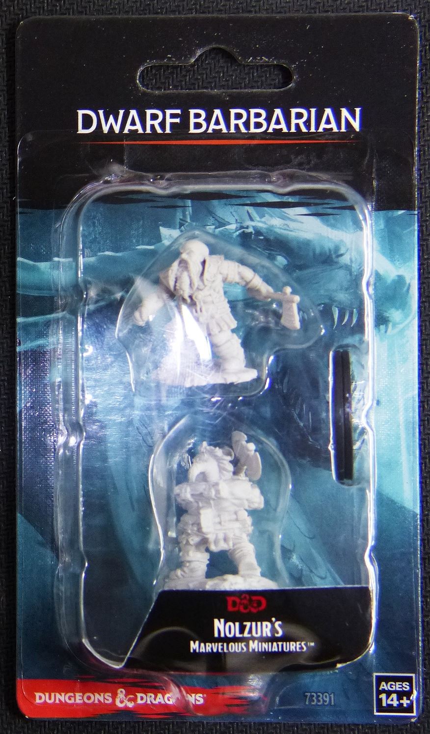 Dwarf Barbarian - Dungeons And Dragons - Nolzurs Marvelous Miniatures - Miniature #1B9