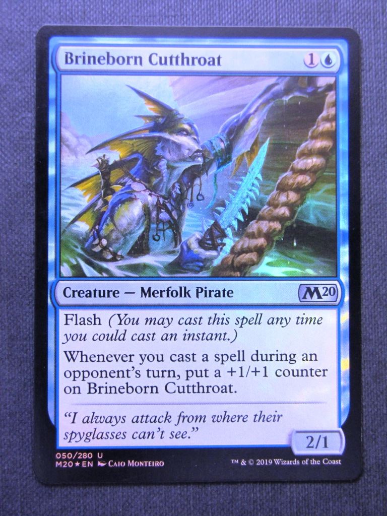 Brineboat Cutthroat Foil - Mtg Magic Cards #XV