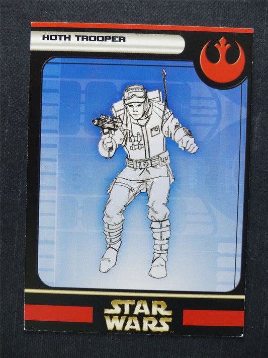 Hoth Trooper 08/60 - Star Wars Miniatures Spare Cards #AG