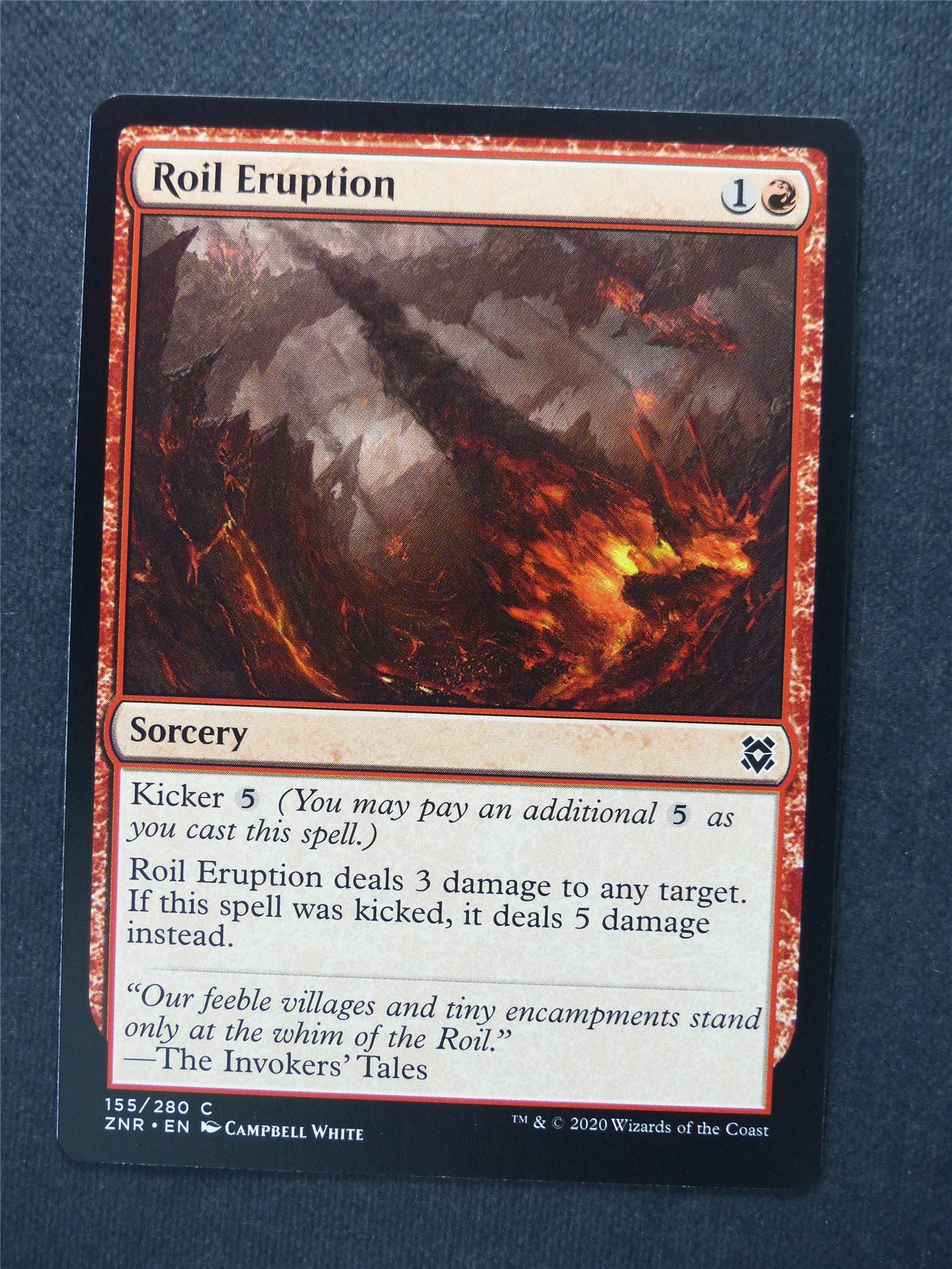Roil Eruption - Mtg Magic Cards #V6