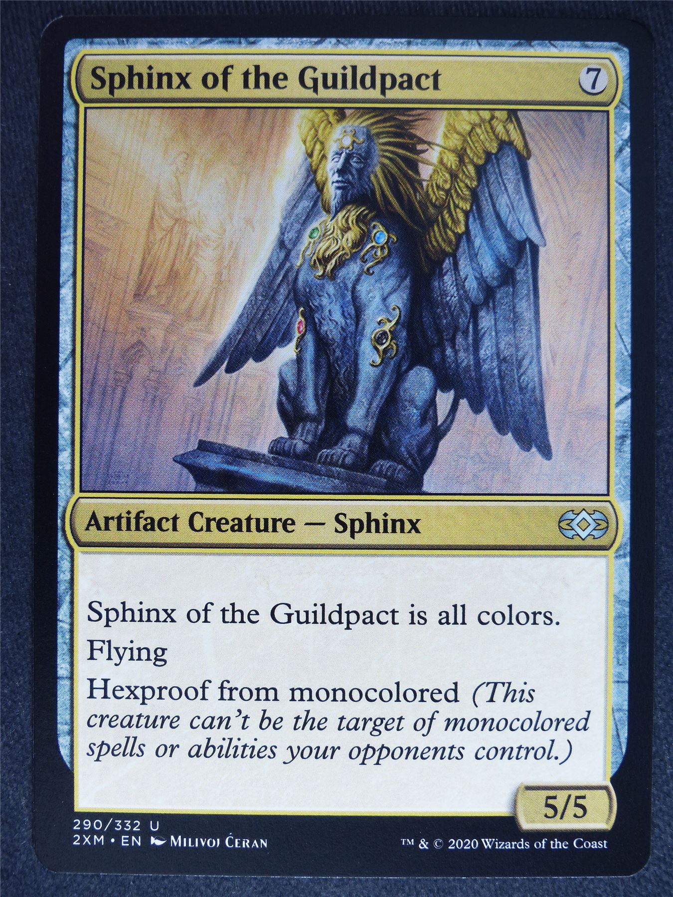 Sphinx of the Guildpact - Double Masters - Mtg Magic Cards #40