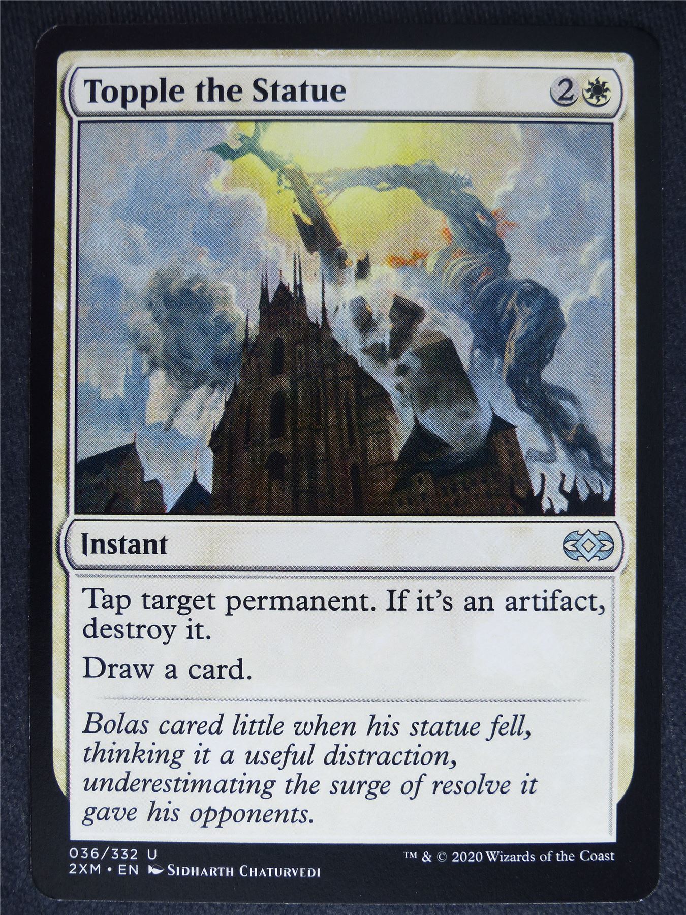 Topple the Statue - Double Masters - Mtg Magic Cards #5B