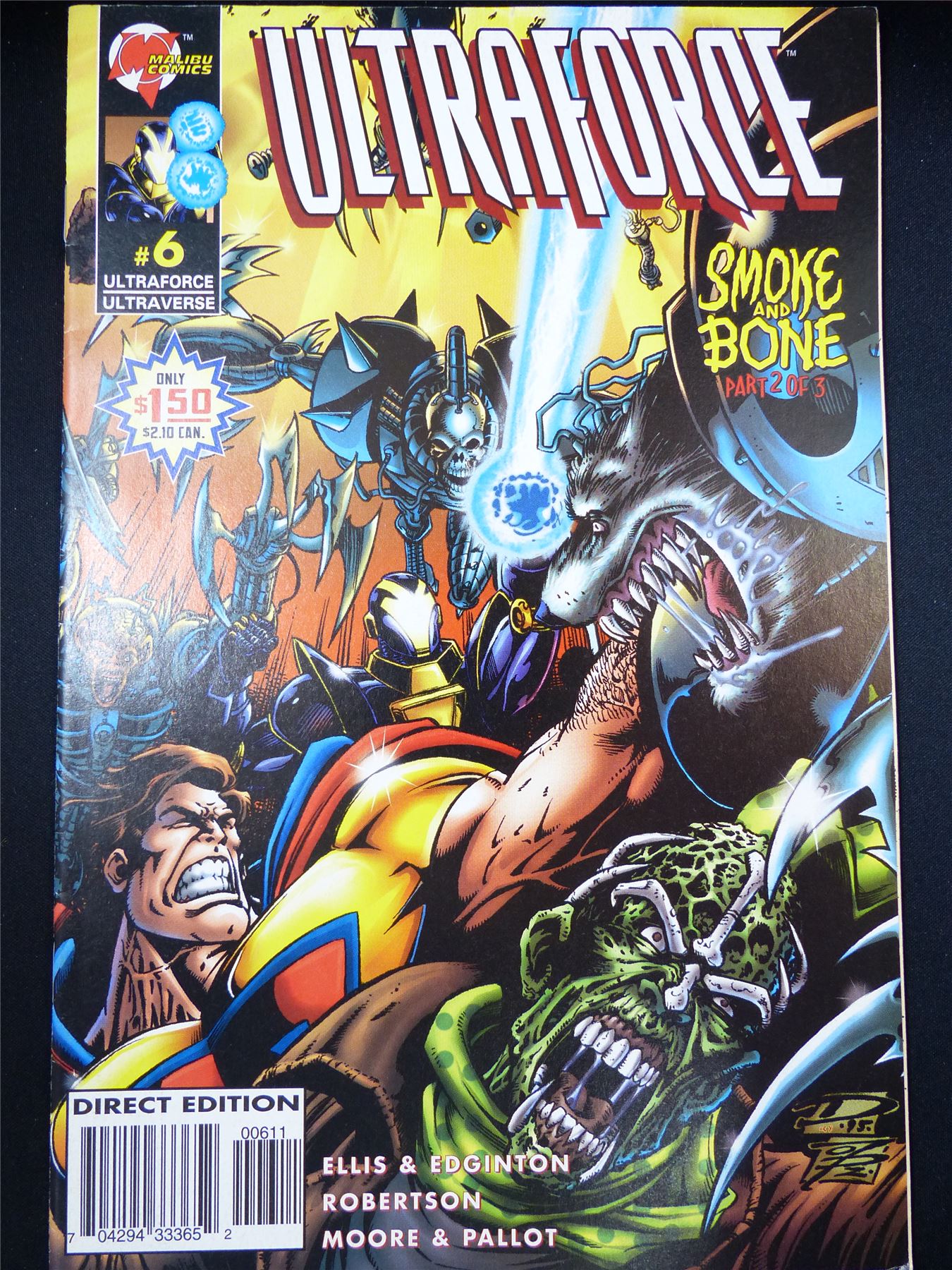 ULTRAFORCE #6 - Malibu Comic #1J9