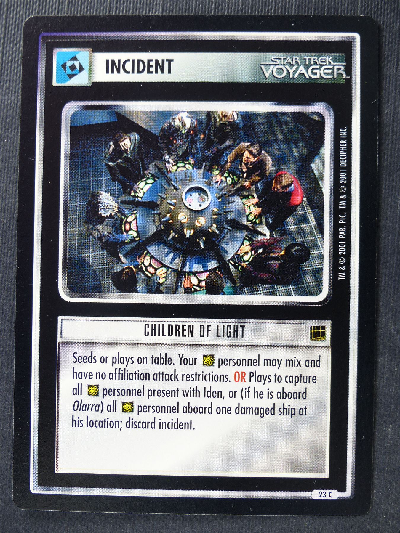 Children of Light - Voyager - Star Trek Card #4T8