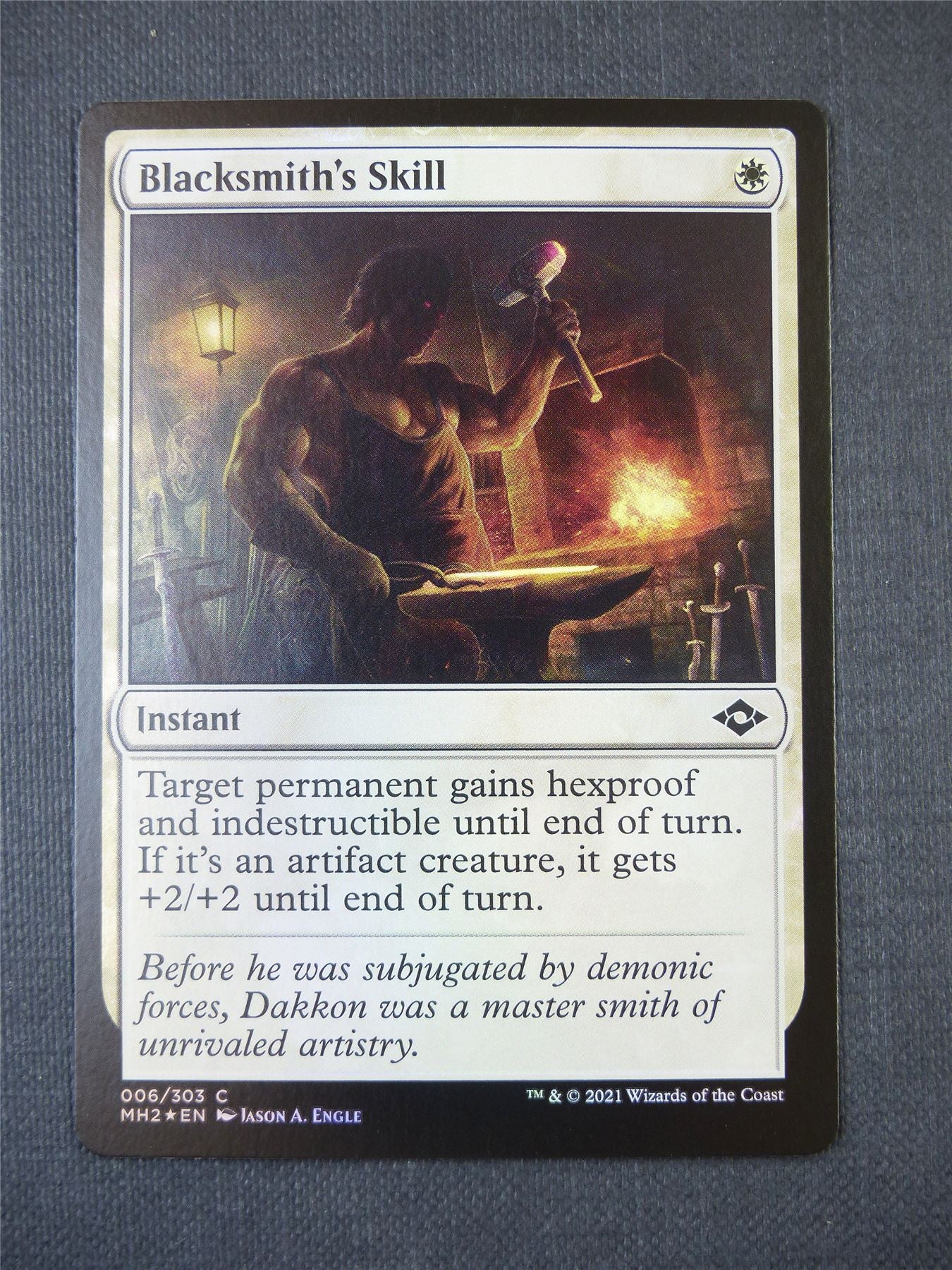 Blacksmiths Skill Foil - Mtg Card #540
