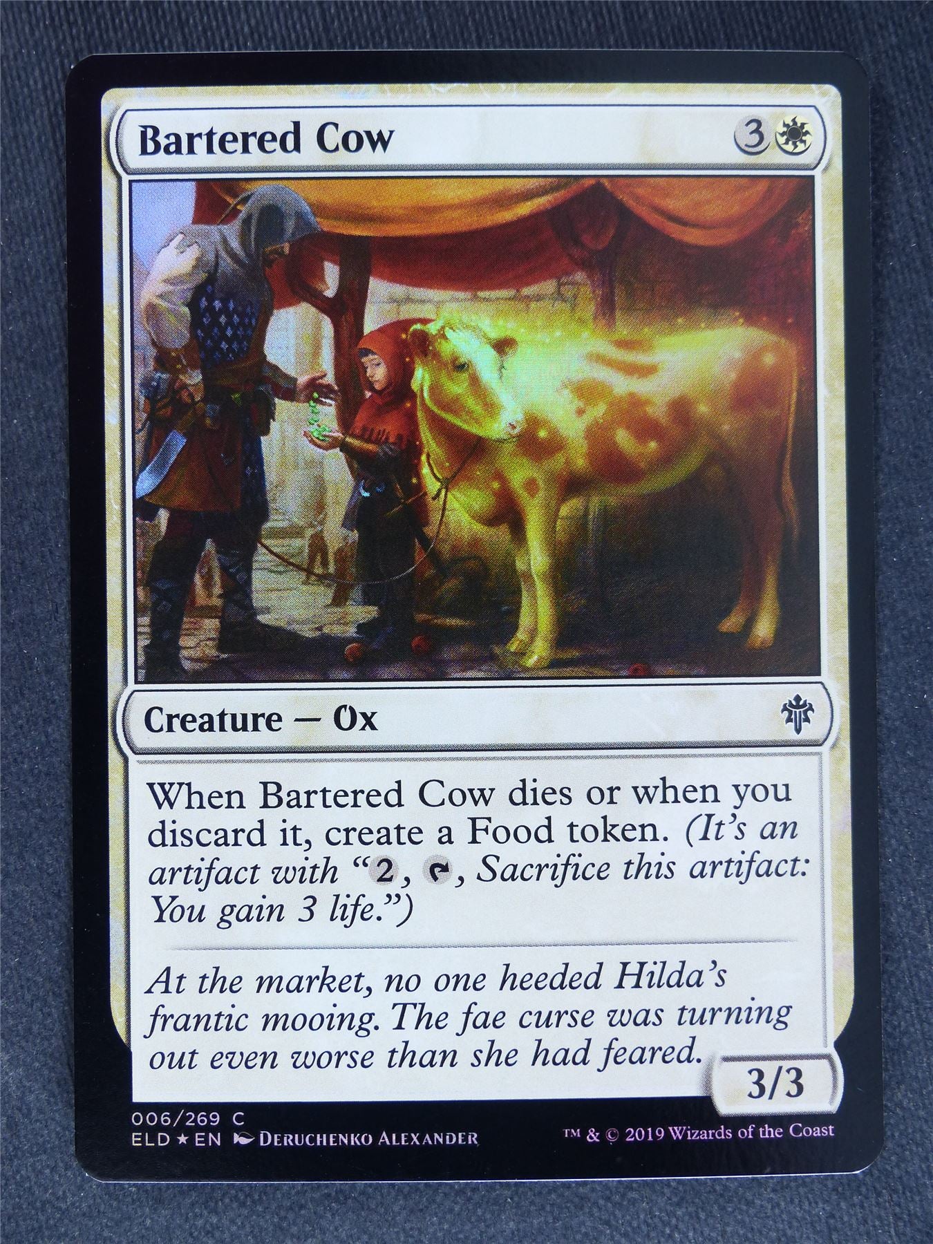 Bartered Cow Foil - Mtg Mgic Cards #T9