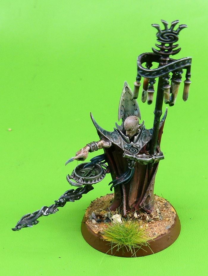 Idoneth Deepkin Isharann Soulscryer painted - Warhammer AoS #7Z0