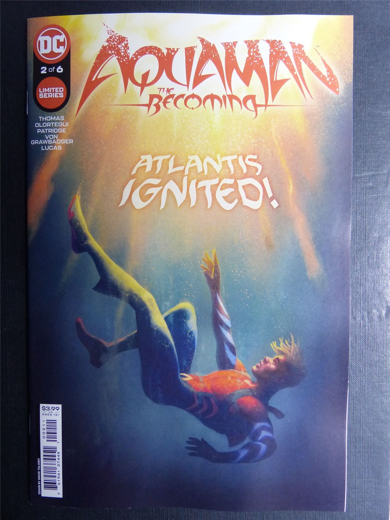 AQUAMAN The Becoming #2 - Dec 2021 - DC Comics #1GA