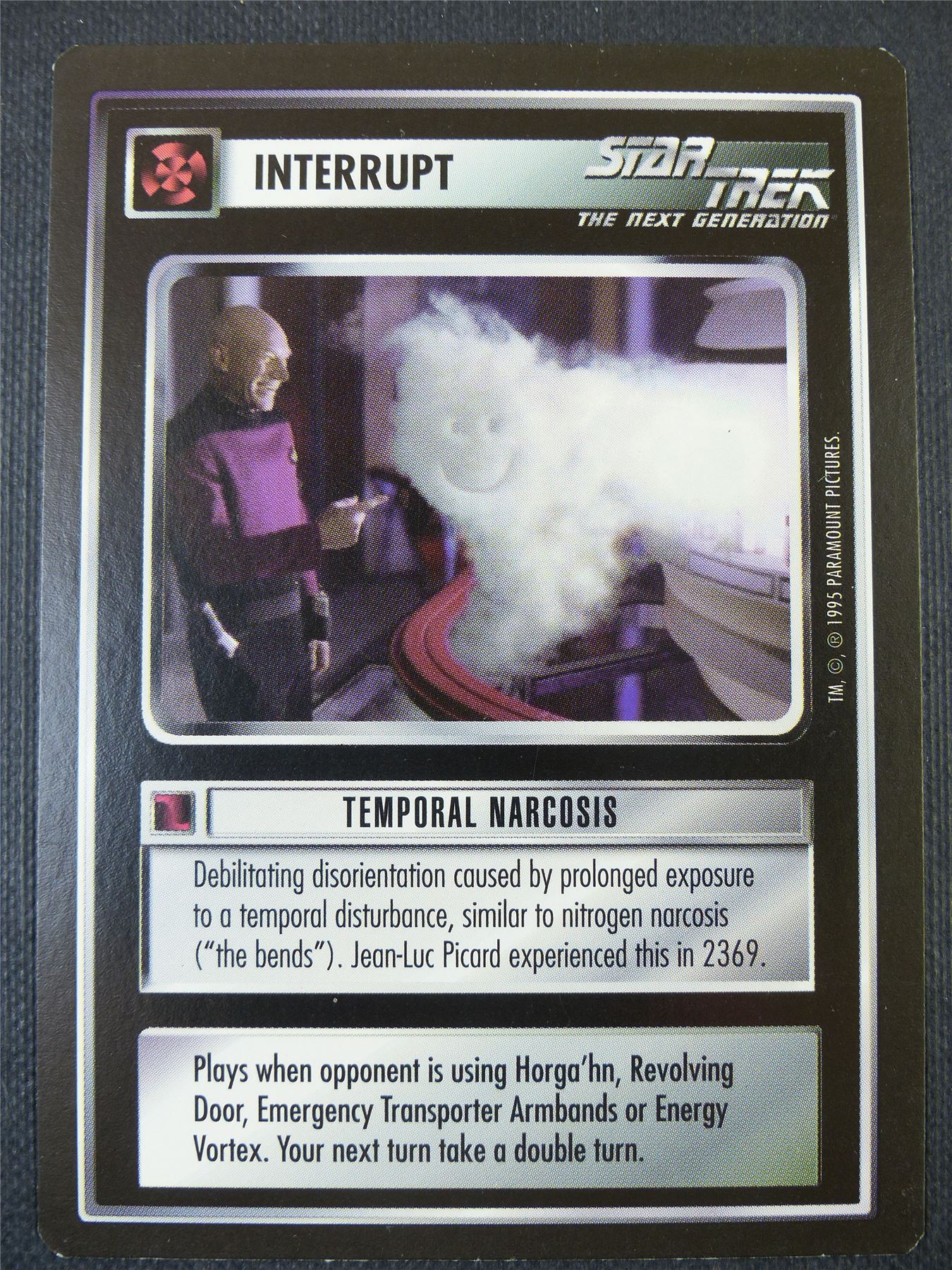 Temporal Narcosis - NG - Star Trek Card #68D