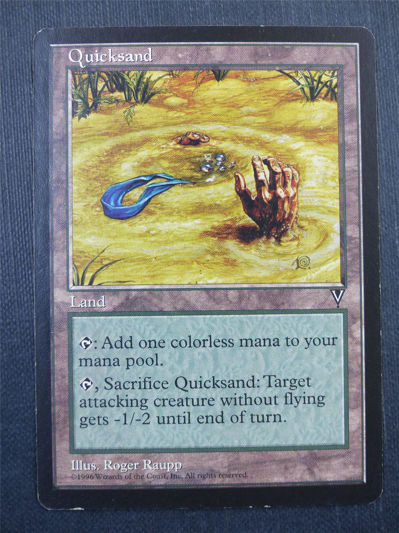 Quicksand - Visions - Mtg Card #4BJ