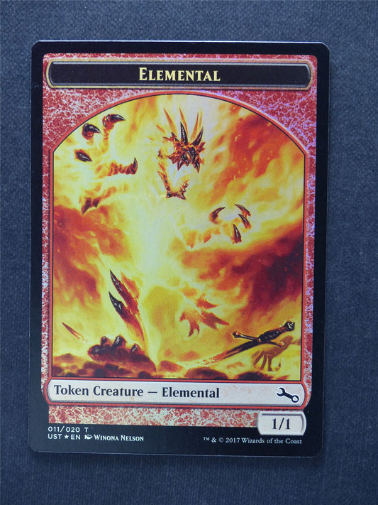 Elemental Token Foil - Mtg Magic Cards #ZD