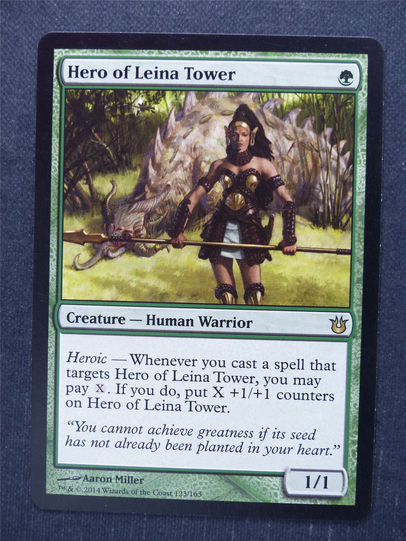 Hero of Leina Tower - Mtg Magic Cards #OI  Archeron