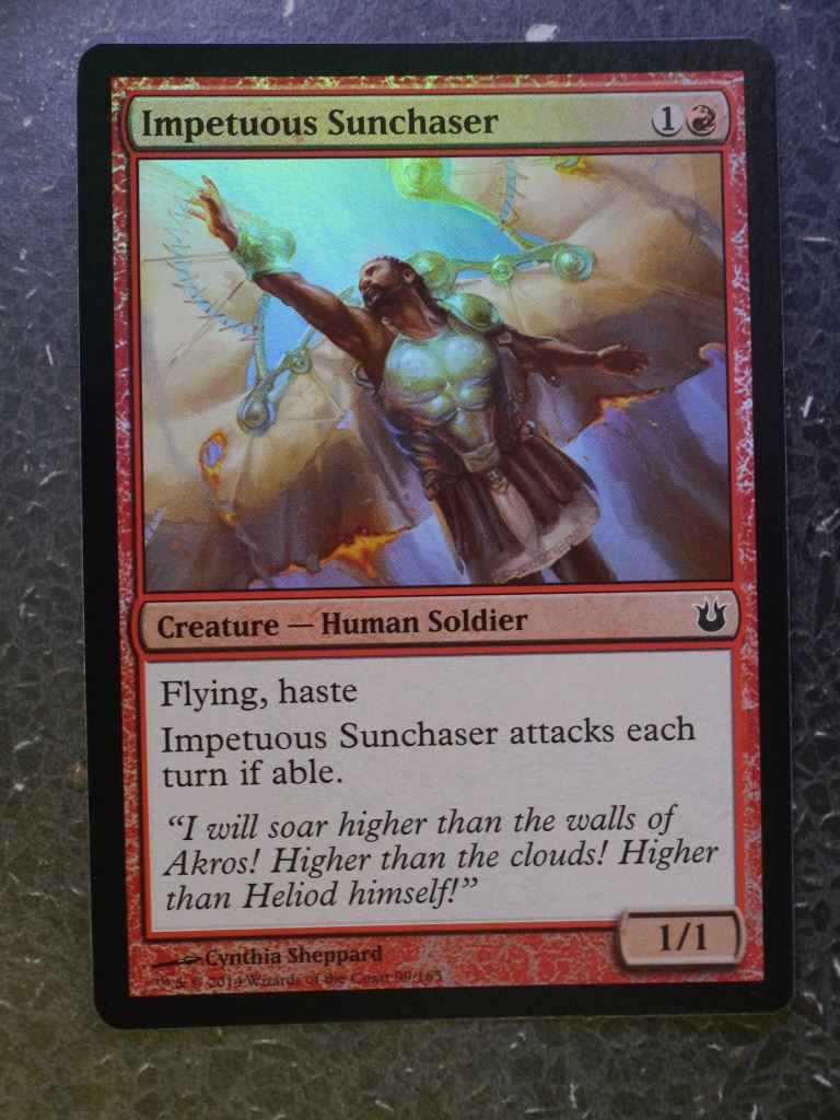 MTG Cards: IMPETUOUS SUNCHASER FOIL # 5D91