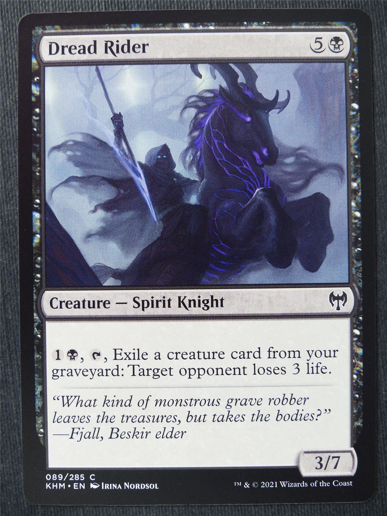 Dread Rider - Mtg Magic Cards #2S