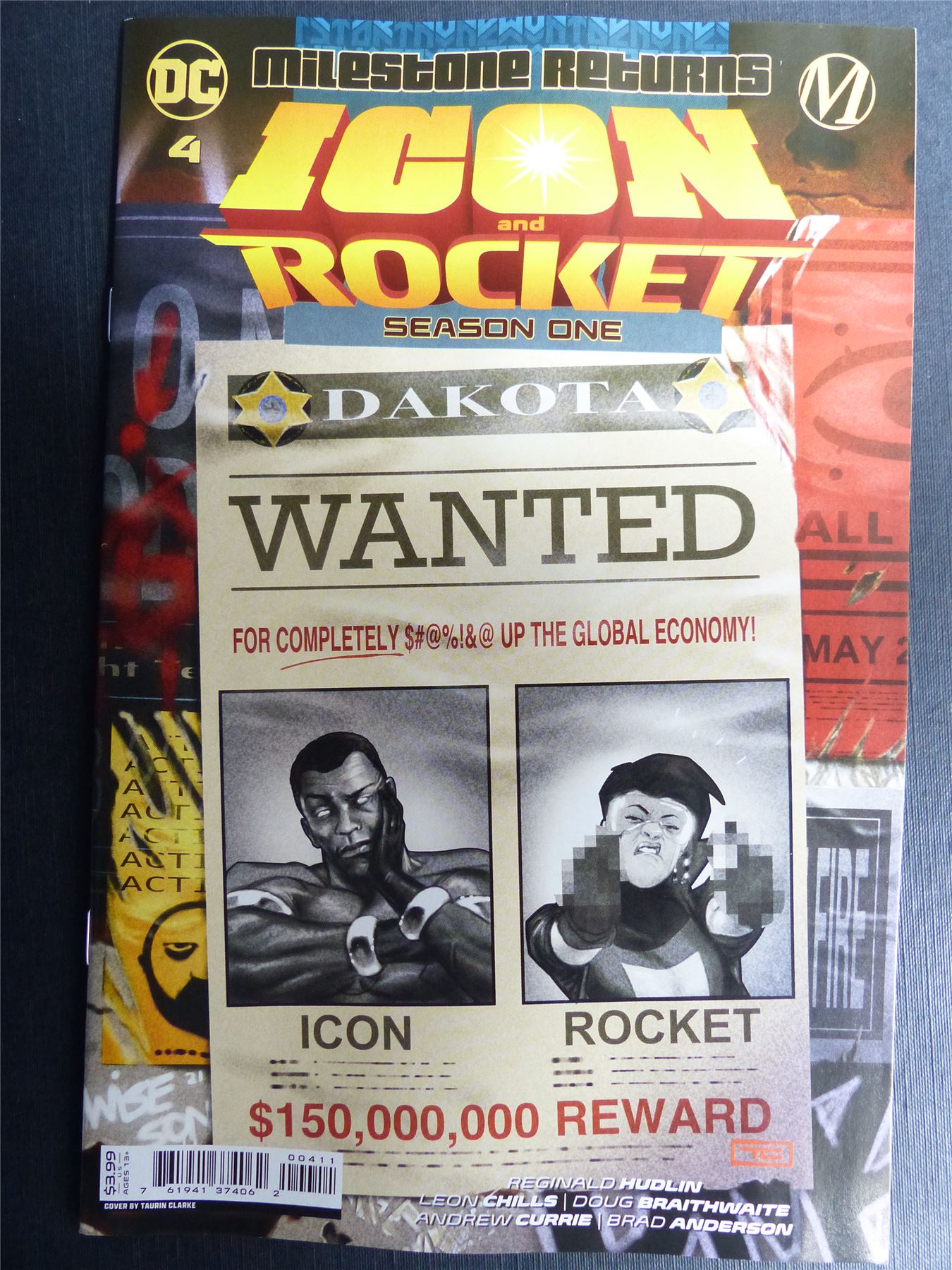 ICON and Rocket #4 - Jan 2022 - DC Comics #1UX
