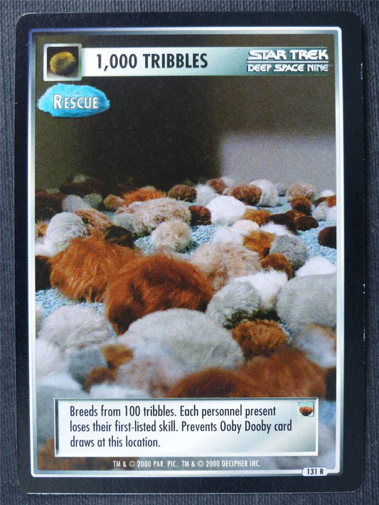 1000 Tribbles - DS9 - Star Trek Cards #17M