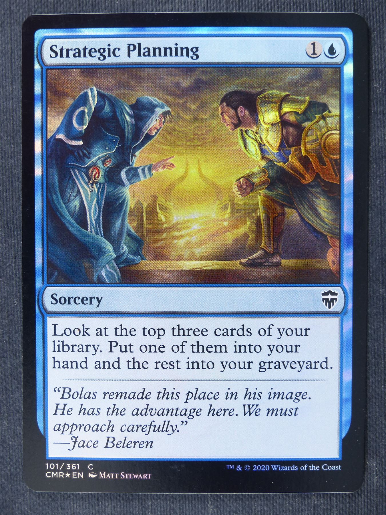 Strategic Planning Foil - Mtg Magic Cards #41V