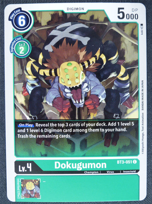 Dokugomon BT3-051 C - Digimon Cards #21