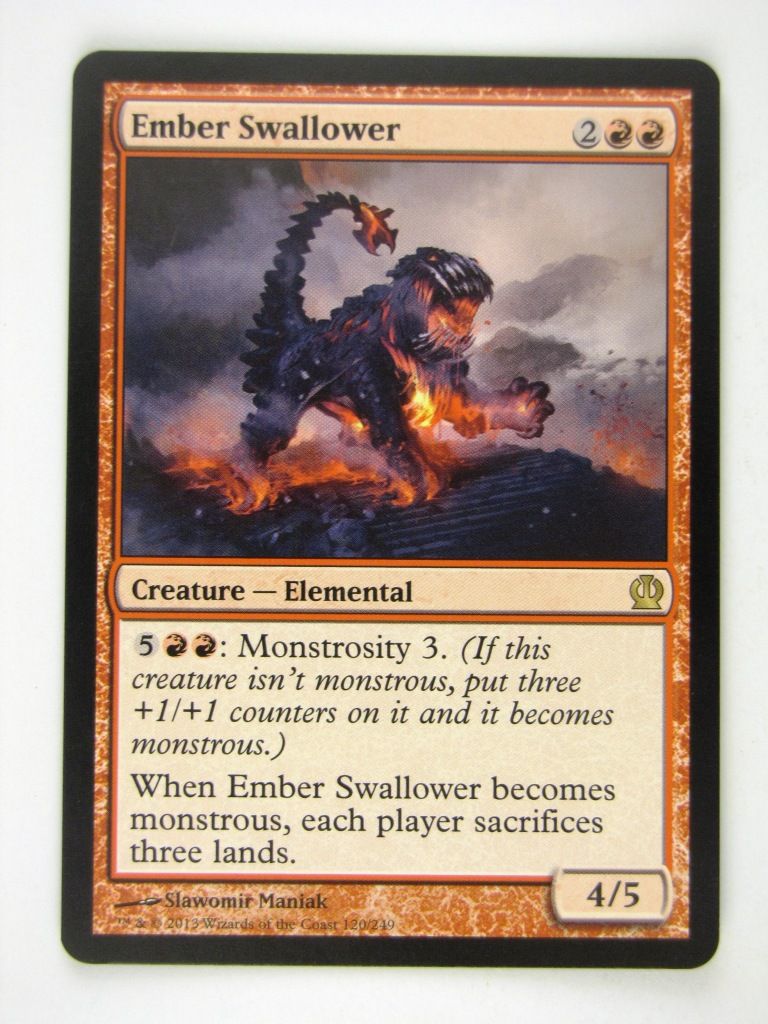 MTG played Cards: EMBER SWALLOWER # 13H52