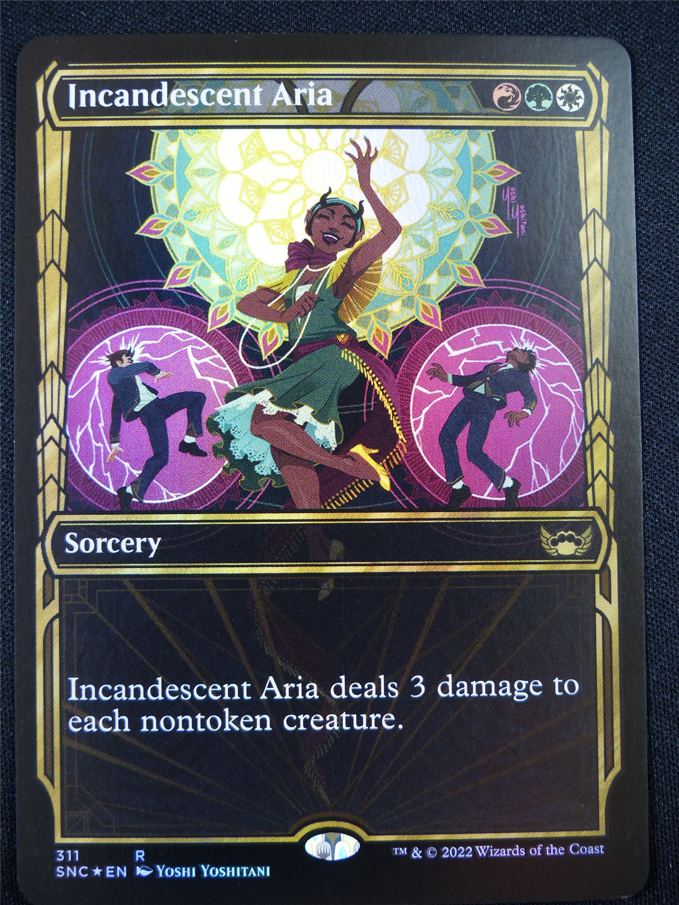 Incandescent Aria Showcase Foil - Mtg Card #NM