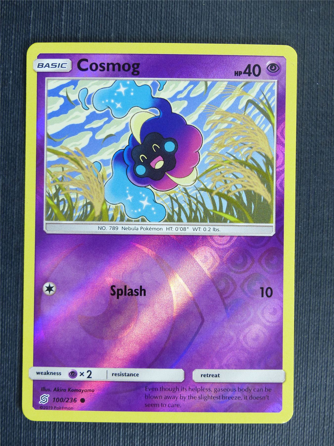 pokemon card cosmog Cosmog - 013/025 Celebrations 25th Anniversary Holo Rare Pokemon