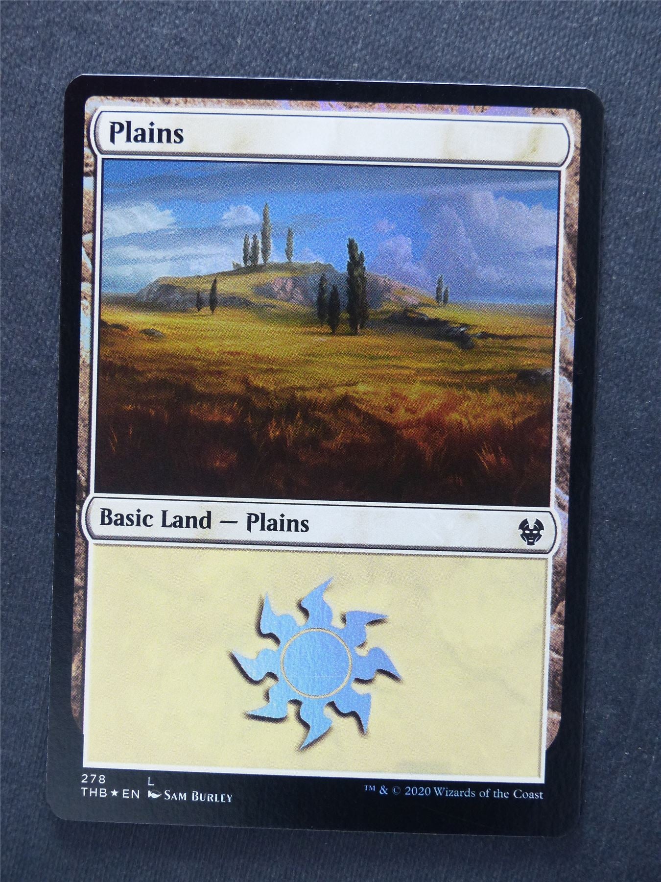 Plains 278 Foil - Mtg Magic Cards #XQ