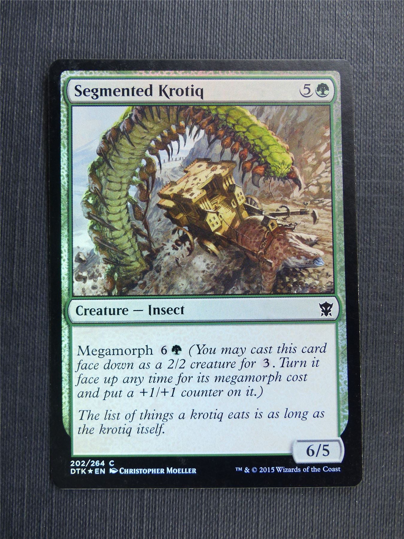 Segmented Krotiq Foil - Mtg Magic Cards #55T