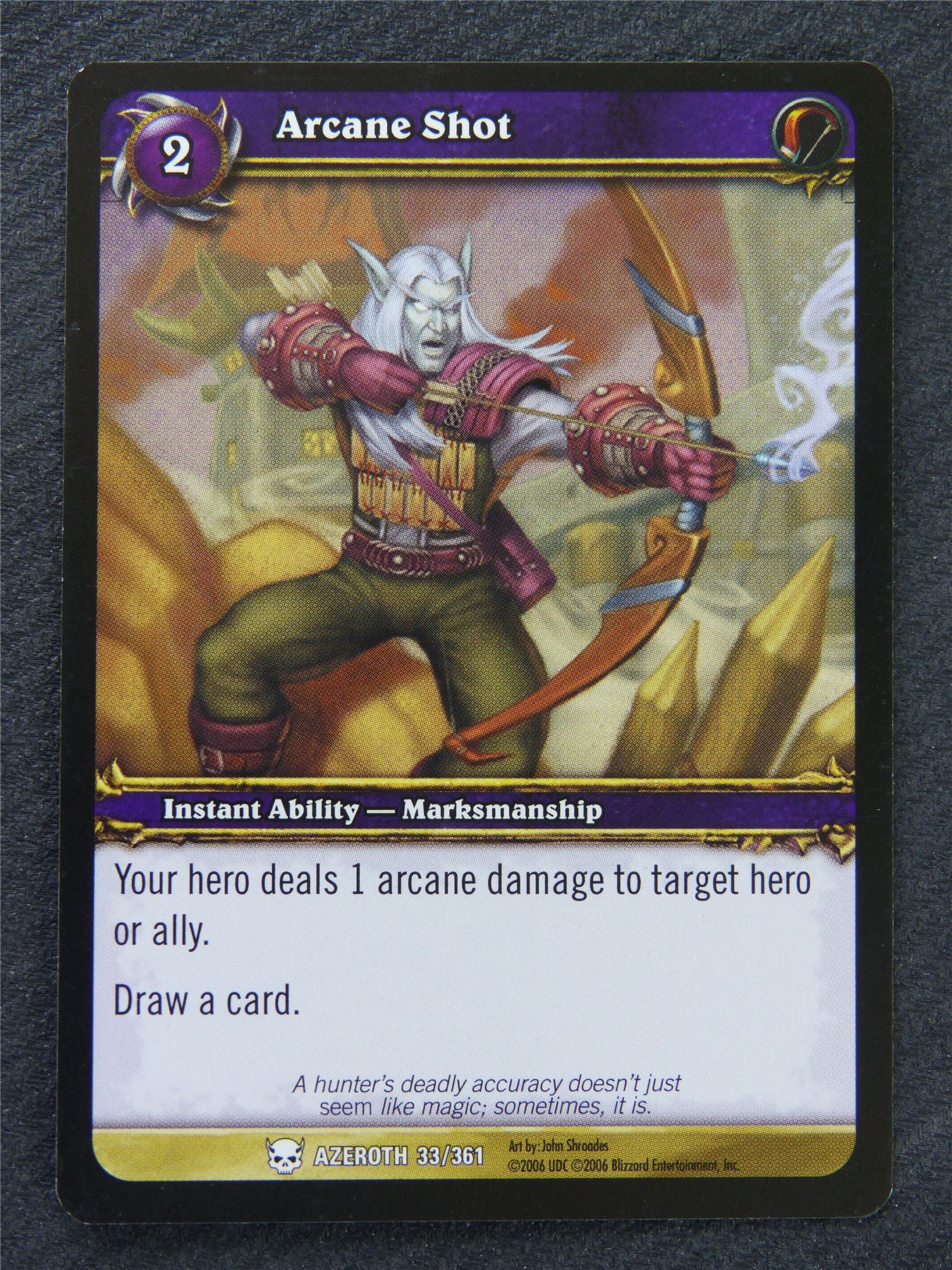 Arcane Shot - Common - World Of Warcraft #1CD