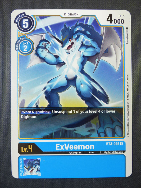 ExVeemon BT3-025 - Digimon Card #21L