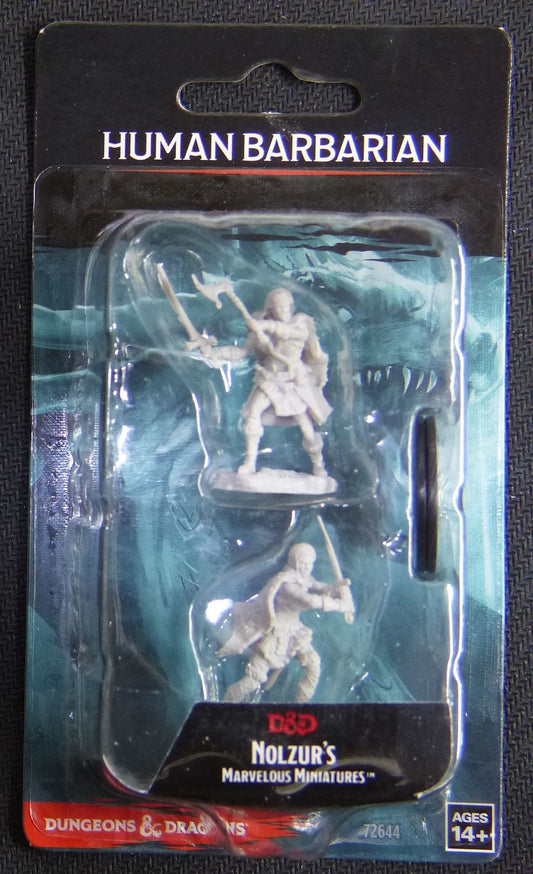 Human Barbarian - Dungeons And Dragons - Nolzurs Marvelous Miniatures - Miniature #1BJ