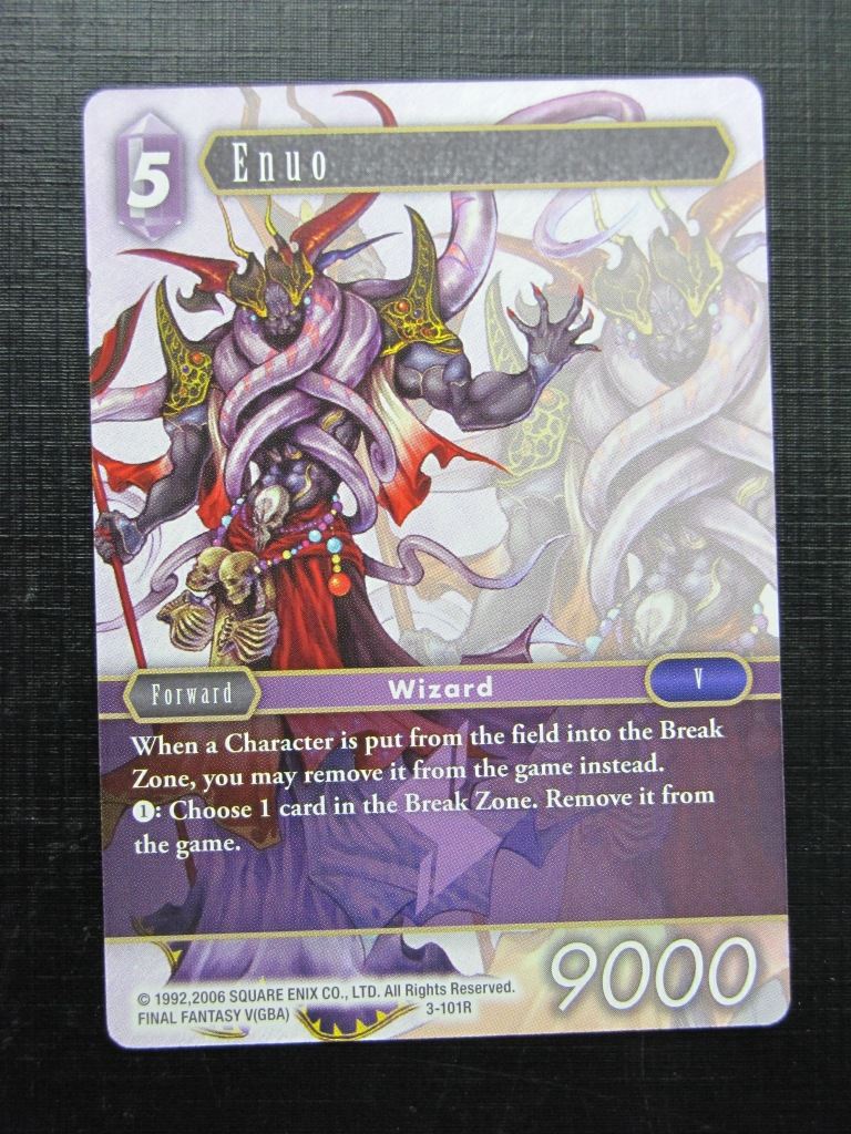 Final Fantasy Cards: ENUO 3-101R # 2J60