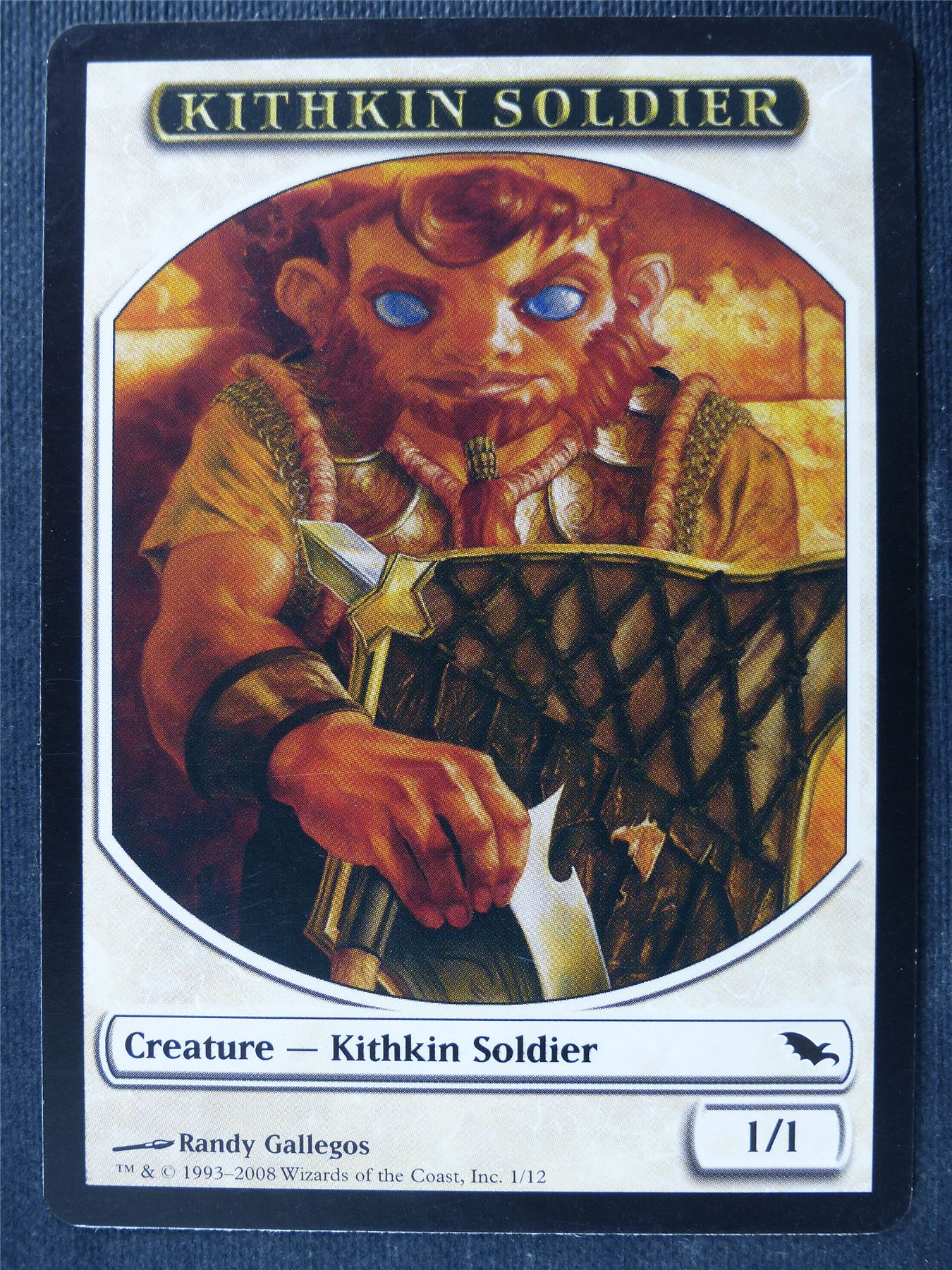 Kithkin Soldier Token - Mtg Card #3ZQ