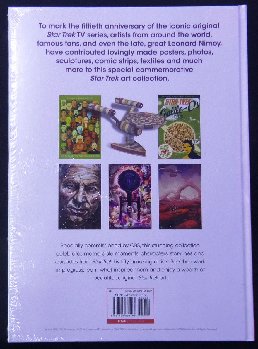 Star Trek - 50 Artists 50 Years - Art Hardback #XA