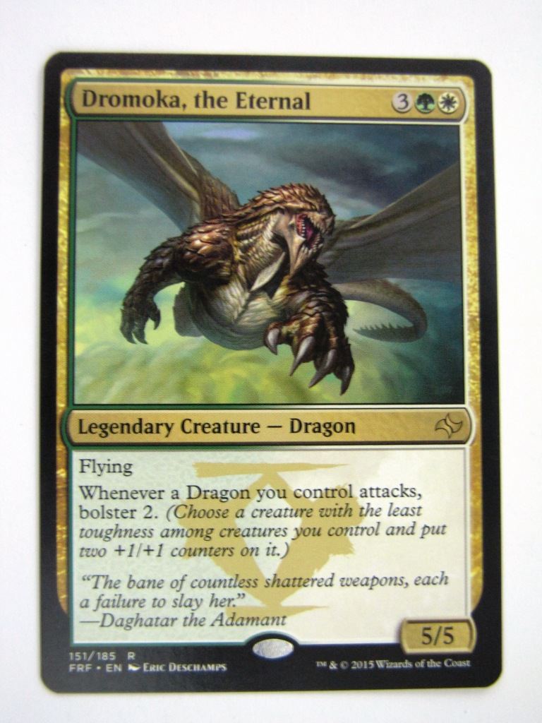 MTG Magic Played Cards: DROMOKA, THE ETERNAL # 6J83