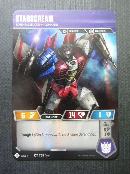 Starscream CT T37/T40 - Transformers Cards # 7C42