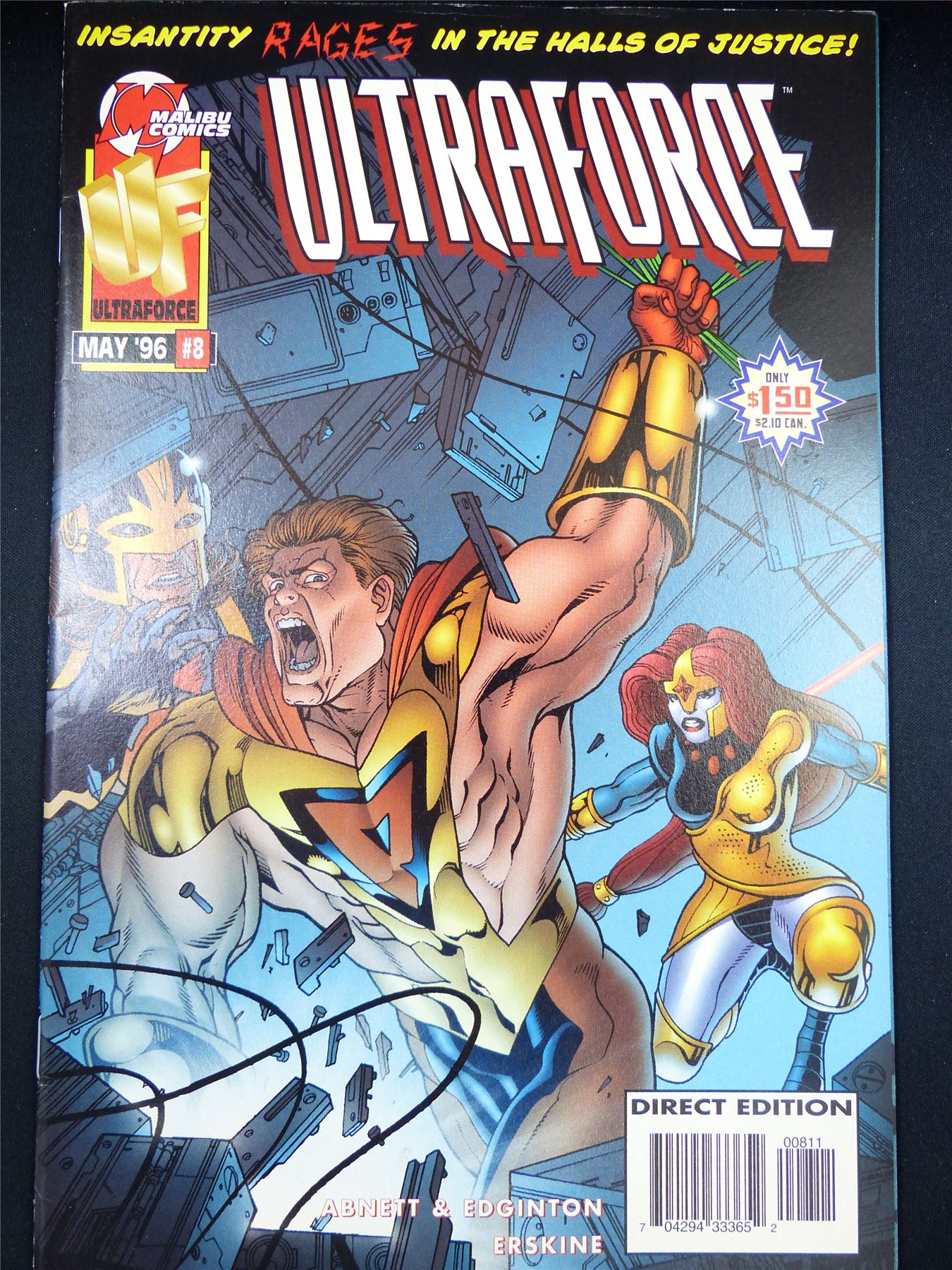 ULTRAFORCE #8 - Malibu Comic #1JK