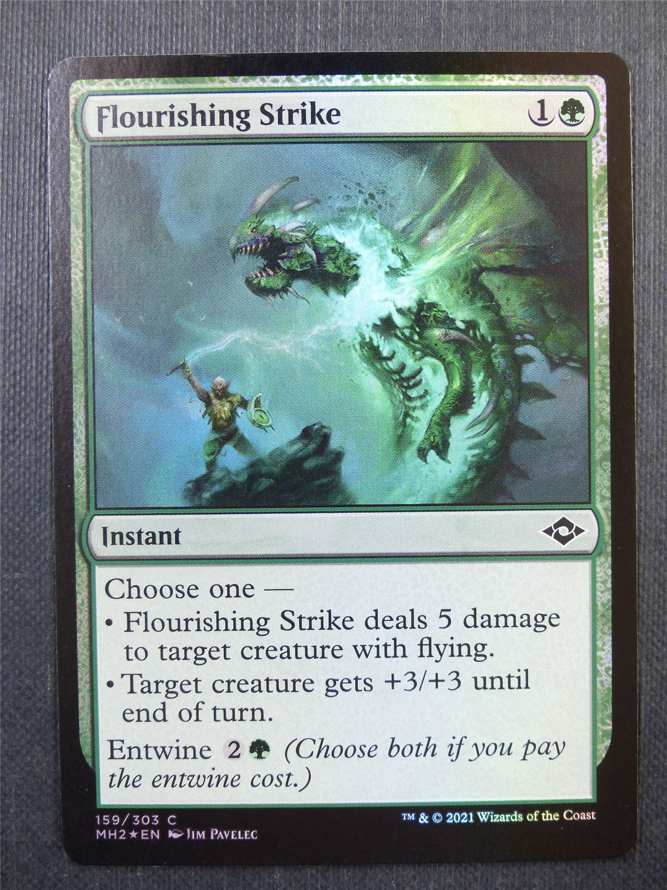 Flourishing Strike Foil - Mtg Card #41X