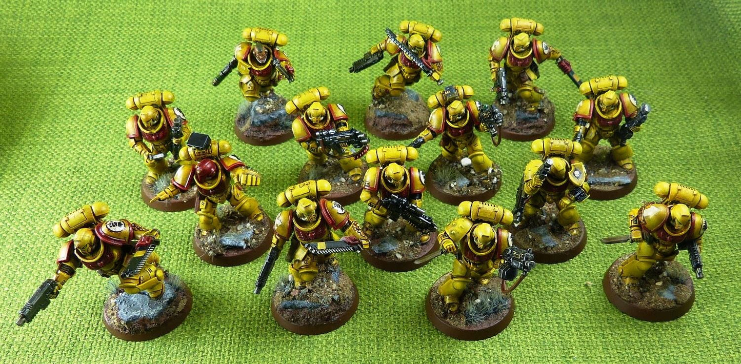 Imperial Fist Small Army - Warhammer 40k #CG