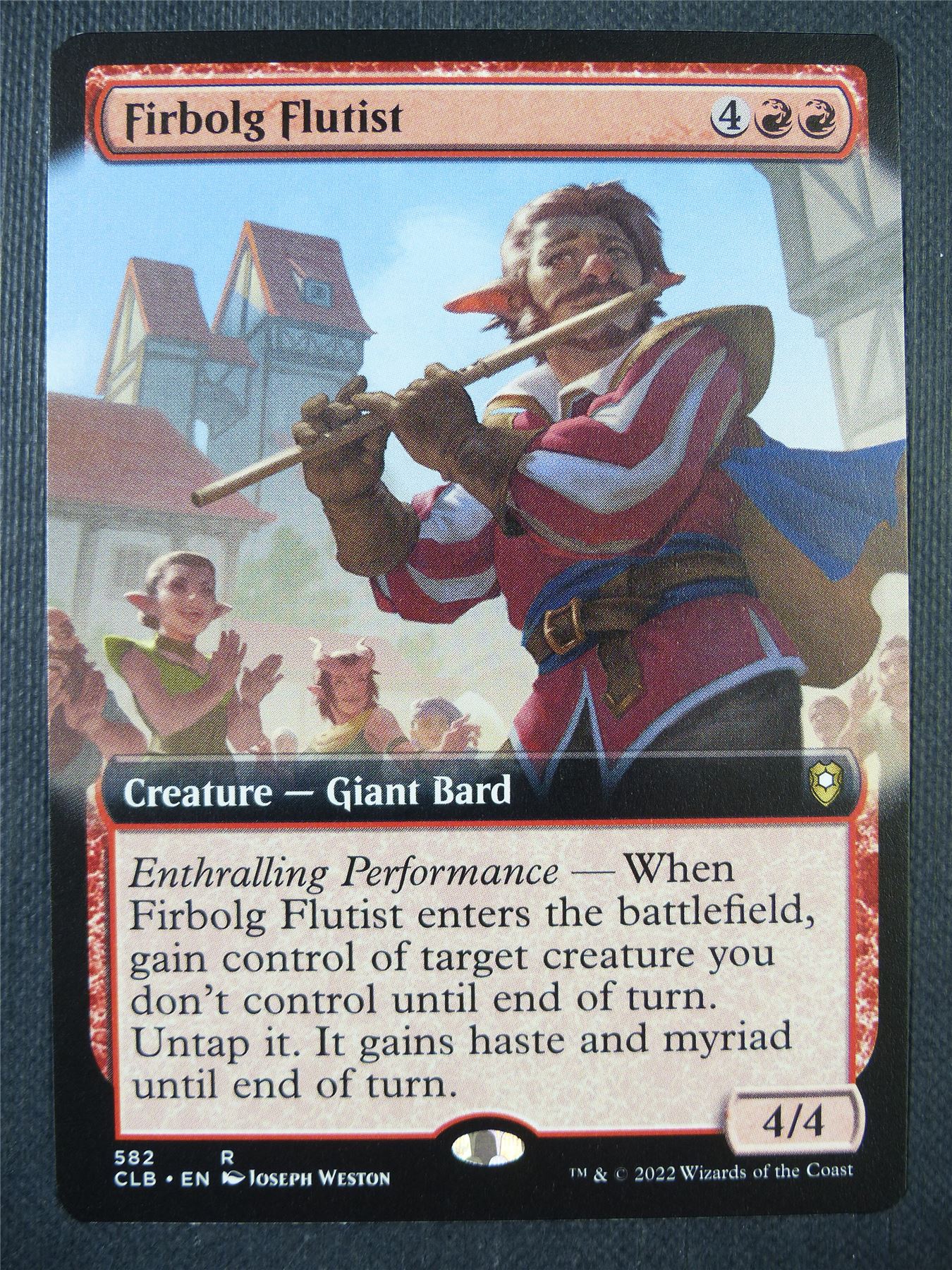 Firbolg Flutist Extened art - Mtg Card #6OE