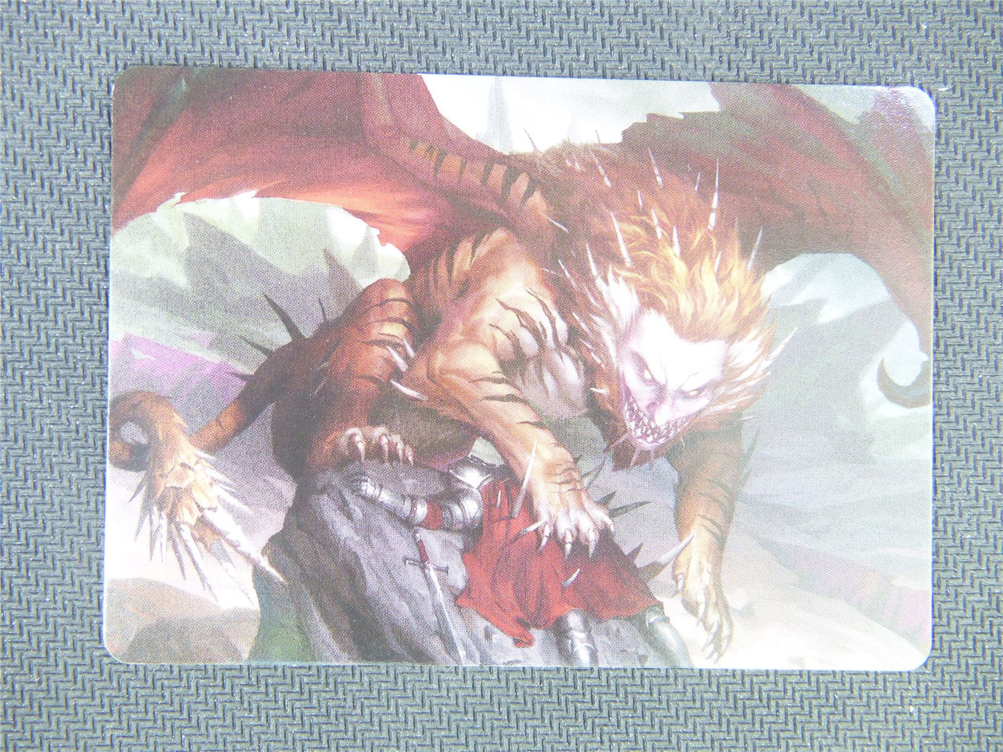 Manticore Art Card #6 - Adventures in the Forgotten Realms Art Series - Mtg Card #3EN